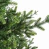 Umelý vianočný stromček FULL 3D Smrek Prírodný s LED osvetlením, stromček má husté zelené ihličie
