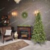 Umelý vianočný stromček 3D Jedľa Kaukazská Úzka, stromček má husté svetlozelené ihličie