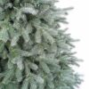 Umelý vianočný stromček 3D Smrek Strieborný detail ihličia