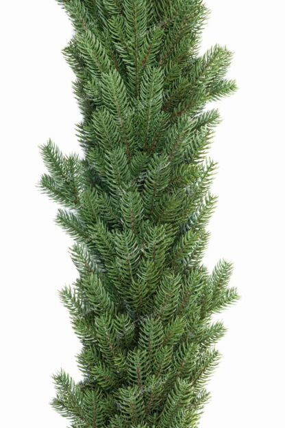 Vianočná girlanda 100% 3D Smrek Exkluzívny. Má svetlozelené ihličie.