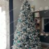 Umelý vianočný stromček 3D Jedľa Alabastrová 240cm