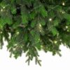 Detail vianočného stromčeka 3D Smrek Taliansky, konce vetvičiek sú svetlozelenej farby