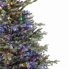 Detail stromčeka Umelý vianočný stromček FULL 3D Smrek Pichľavý LED má zelené ihličie