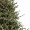 Detail vianočného stromčeka 3D Smrek Írsky s prepracovaným ihličím zelenej farby.