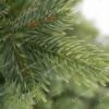 Detail vetvičky vianočného stromčeka 3D Smrek Taliansky Úzky. Má bledozelené konce vetvičiek