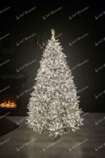 NANO LED vianočné svetielka na stromček teplá biela 48m 1600LED