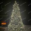 NANO LED vianočné svetielka na stromček teplá biela 48m 1600LED