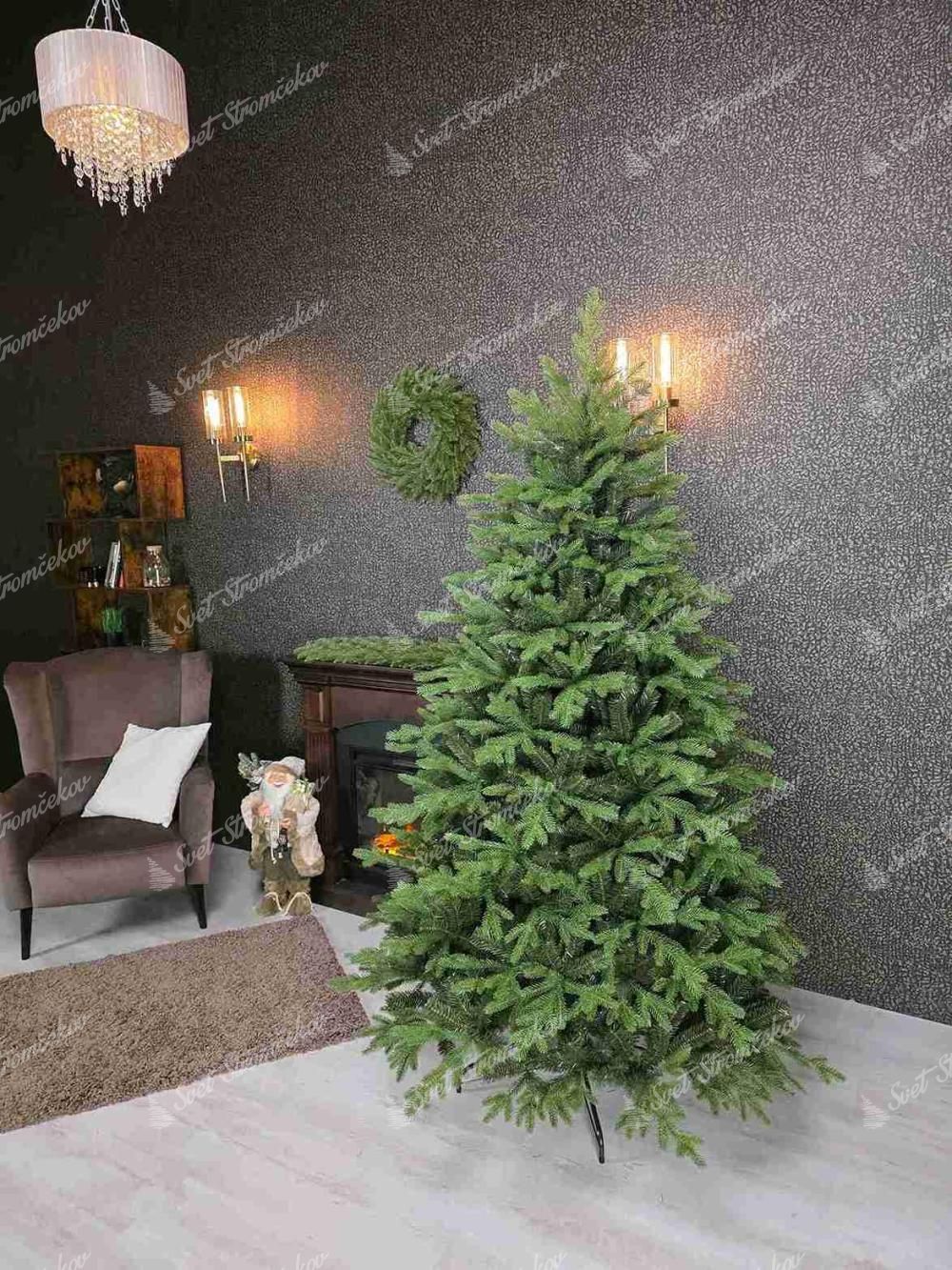 Umelý vianočný stromček 3D Smrek Apeninský 180cm