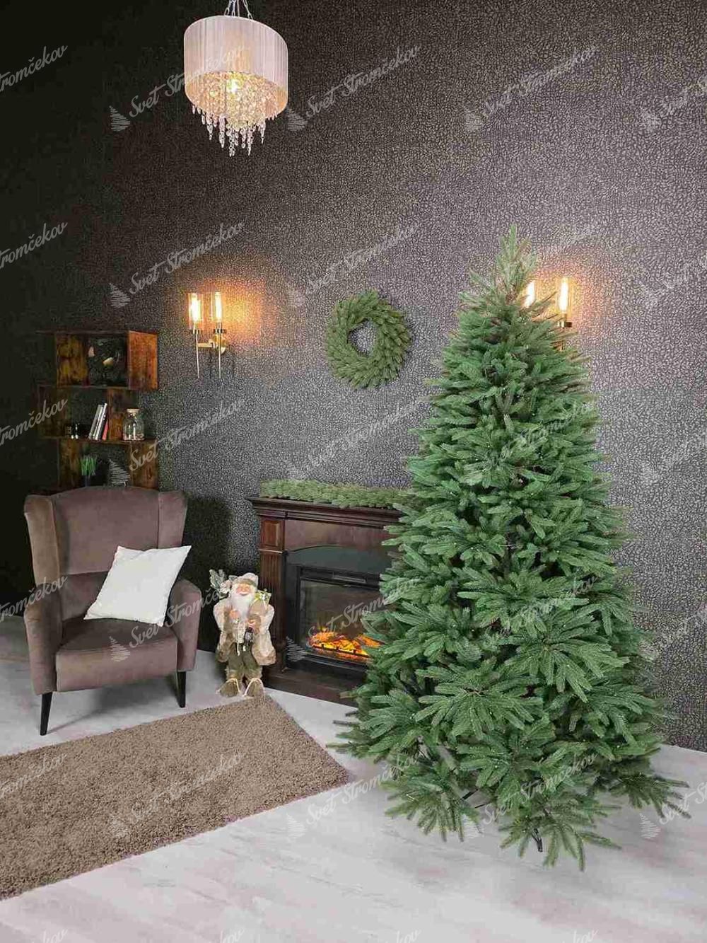 Umelý vianočný stromček FULL 3D Smrek Kalifornský 210cm