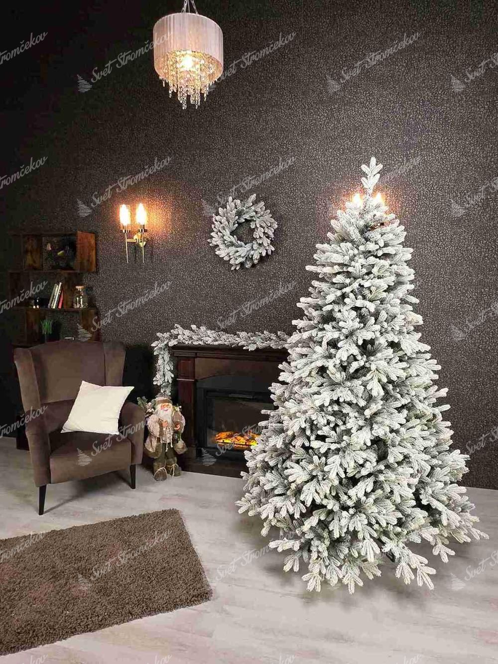Vianočný stromček 3D Smrek Laponský 240cm