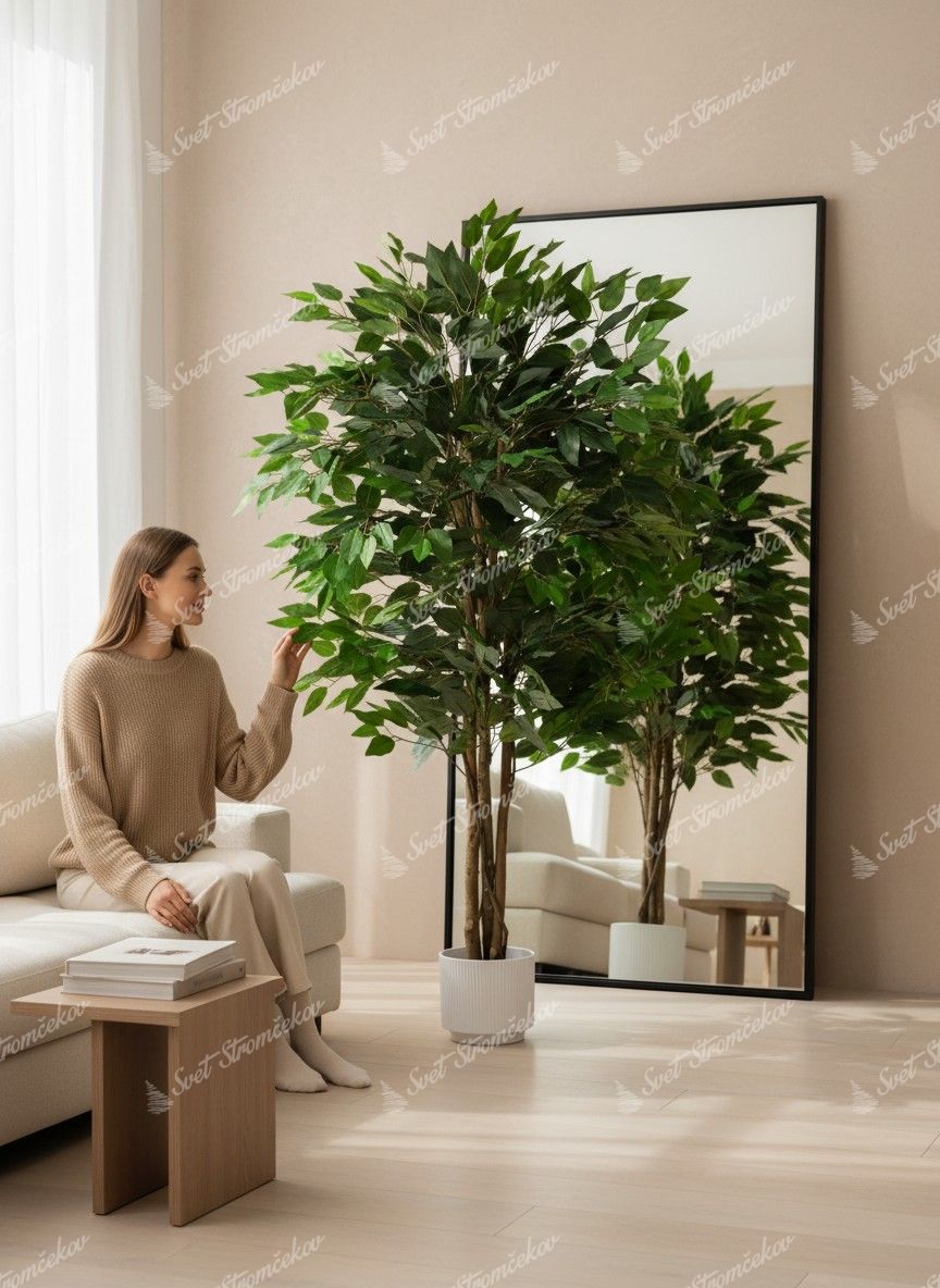 Umelá rastlina Fikus 120cm