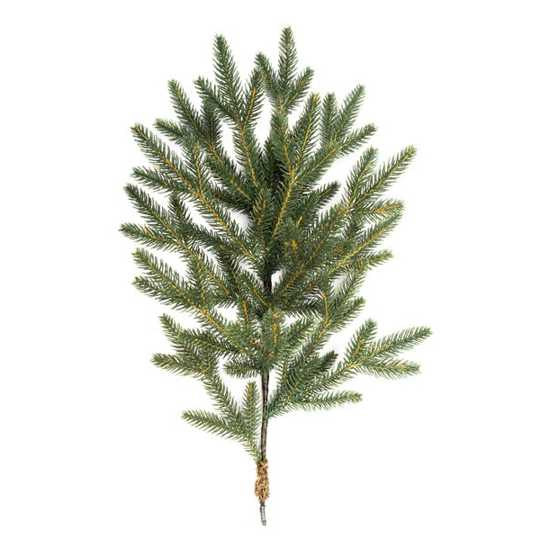 Detail Full 3D ihličia umelého vianočného stromčeka tvoreného iba 3D vetvičkami